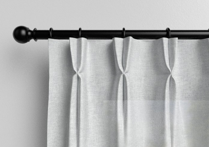 Kalahari Voile, Pure White - Made to Measure Curtains - Image 10